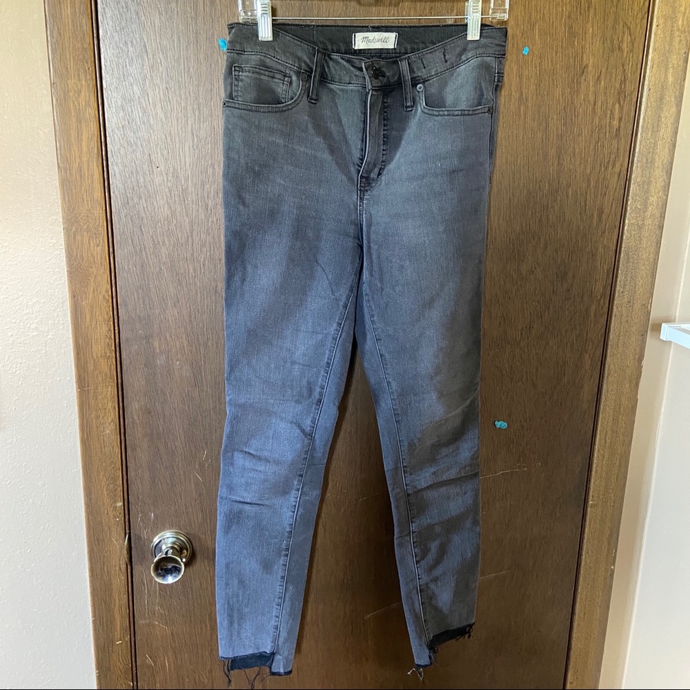 Madewell 9” high rise skinny